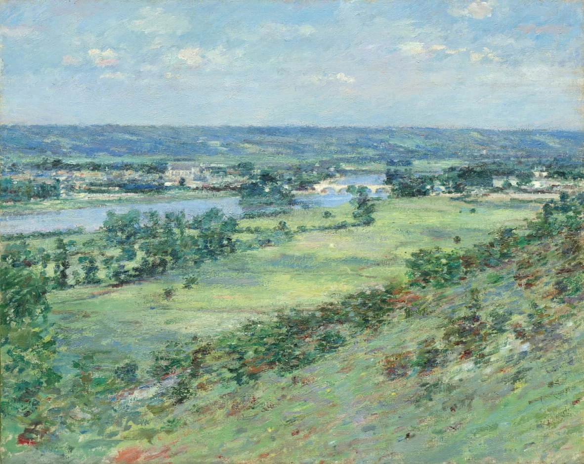La valle della Senna dalle colline di Giverny - Corcoran Collection (Museum Purchase, Gallery Fund), Nation